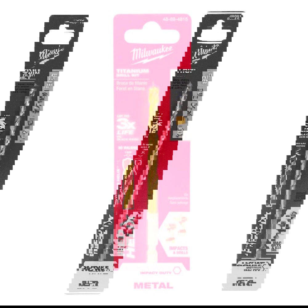 Jobber Drill: 6.50 mm Dia, 135 deg Point, High Speed Steel